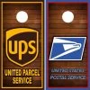 USPS And UPS Cornhole Wraps - Set Of 2 -Pro Cornhole Shop USPS and UPS 88463.1493471990