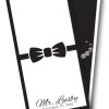 Wedding Tie & Necklace Cornhole Wraps - Set Of 2 -Pro Cornhole Shop Wedding BowNecklace Copy 76822.1405540956