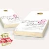 Wedding Hand Cornhole Set With Bags -Pro Cornhole Shop Wedding Hand Cornhole Set with Bags 56273.1611179246