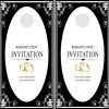 Wedding Cornhole Wraps Version 3 - Set Of 2