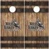 Wild Turkey Bourbon Cornhole Wraps - Set Of 2