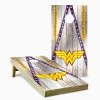 Wonder Woman Version 5 Cornhole Set With Bags 2 Wonder Woman Version 5 Cornhole Set With Bags -Pro Cornhole Shop Wonder Woman 49740.1685122315