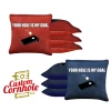 Your Hole Is My Goal Tournament Cornhole Bags - Set Of 8