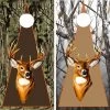 Triangle Deer Cornhole Wraps - Set Of 2 -Pro Cornhole Shop deerbuck2wraps 67063.1378508843