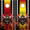 Firefighter Flame Cornhole Wraps - Set Of 2 2 Firefighter Flame Cornhole Wraps - Set Of 2 -Pro Cornhole Shop firefighterstripewrap1 18019.1378508986