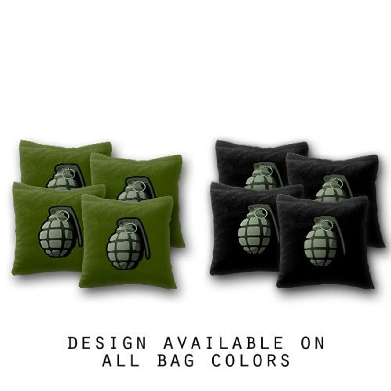 Grenade Cornhole Bags - Set Of 8 3 Grenade Cornhole Bags - Set Of 8