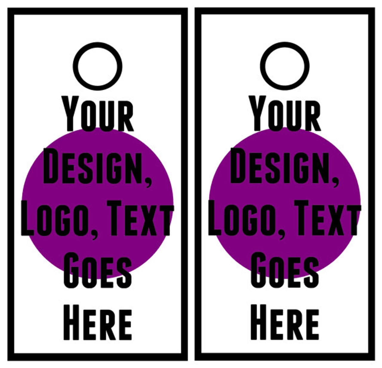 Custom Cornhole Wraps - Set Of 2 3 Custom Cornhole Wraps - Set Of 2