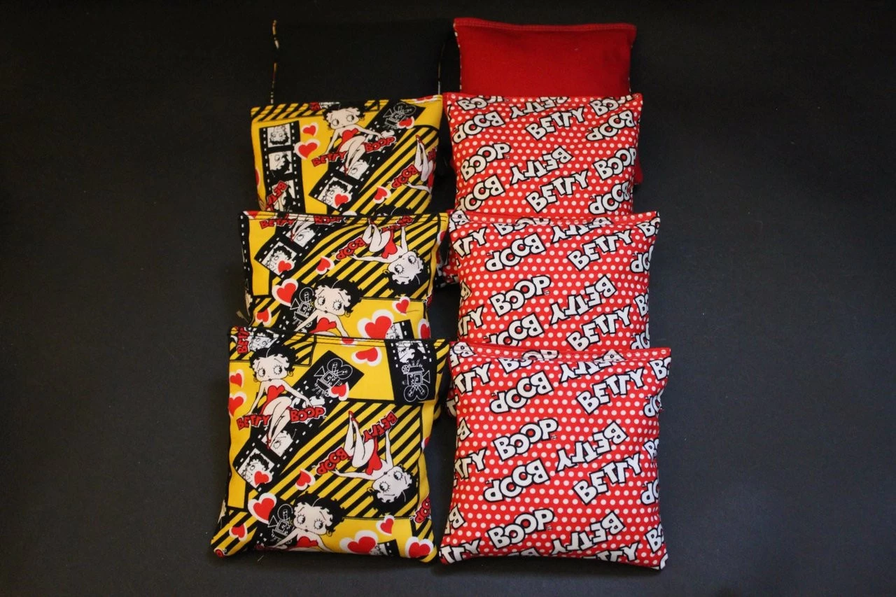 Betty Boop Cornhole Bags - Set Of 8 4 Betty Boop Cornhole Bags - Set Of 8 - Image 2