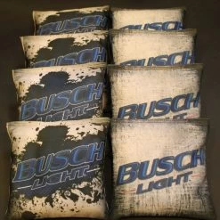 Busch Light Cornhole Bags - Set Of 8