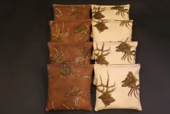 Elk Cornhole Bags - Set Of 8