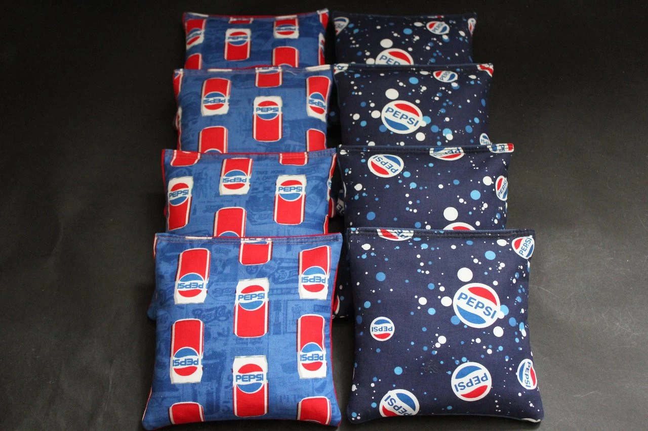 Pepsi Cornhole Bags - Set Of 8 3 Pepsi Cornhole Bags - Set Of 8