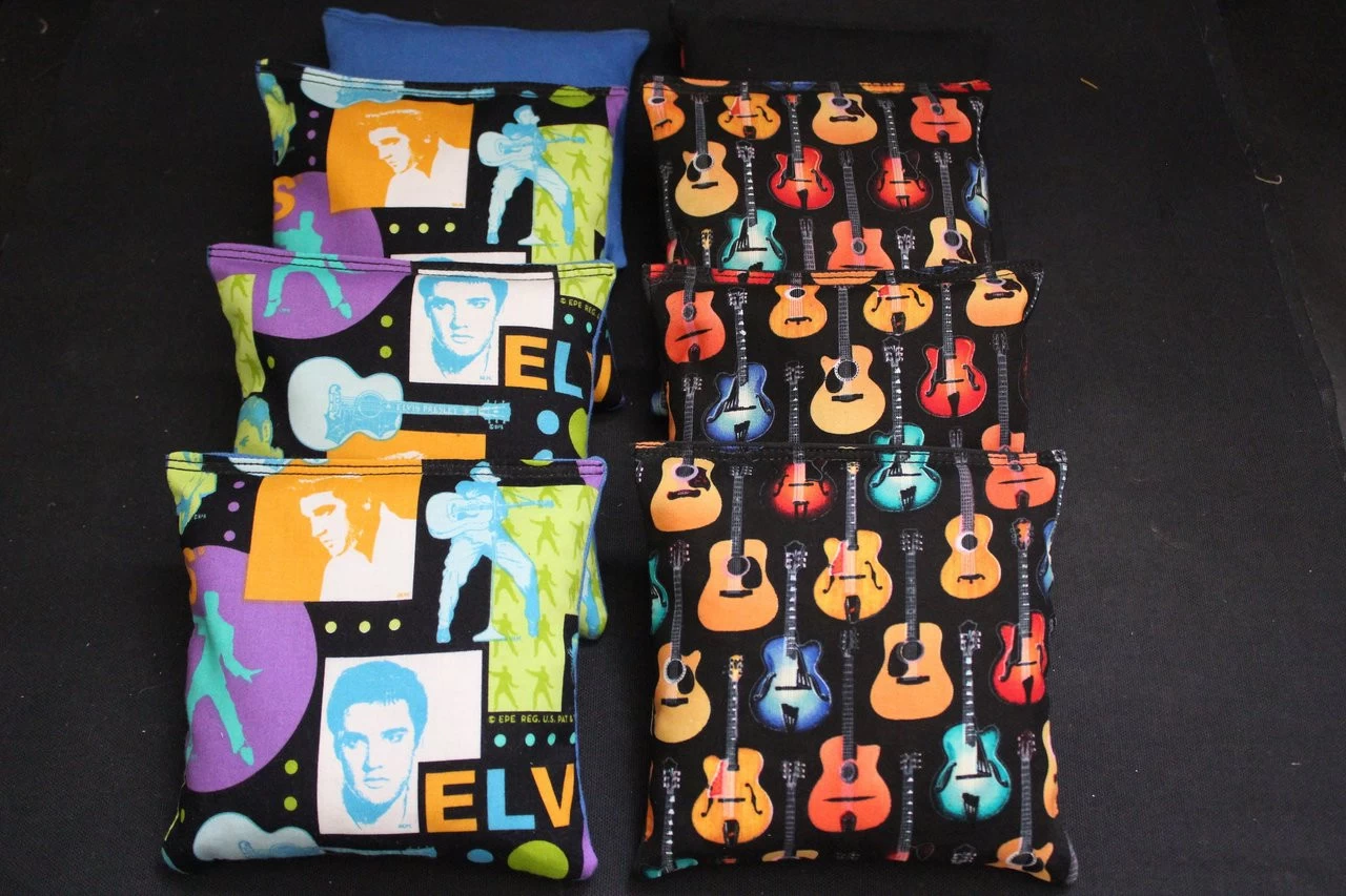 Elvis Presley Cornhole Bags - Set Of 8 4 Elvis Presley Cornhole Bags - Set Of 8 - Image 2