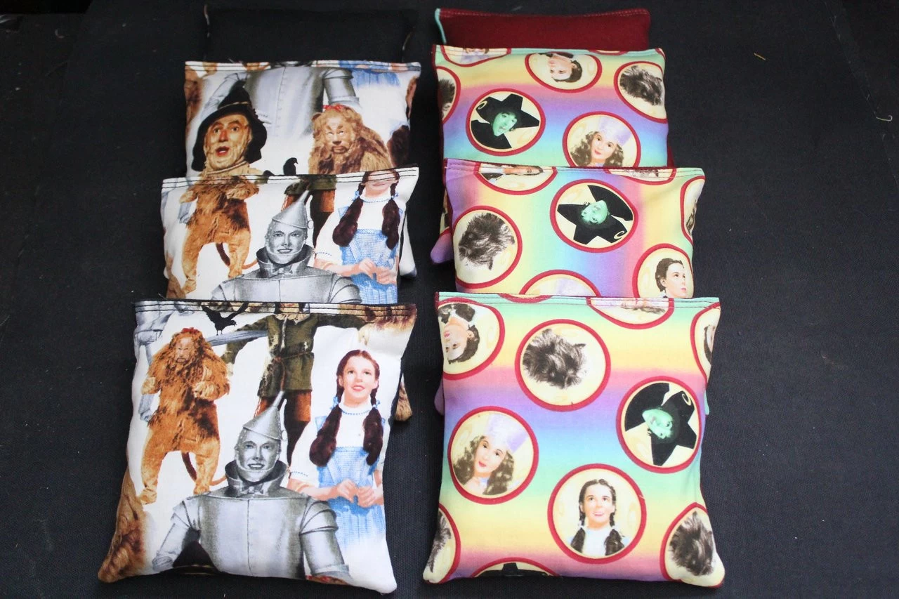 The Wizard Of Oz Cornhole Bags - Set Of 8 4 The Wizard Of Oz Cornhole Bags - Set Of 8 - Image 2
