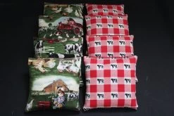 Farmall (Version 5) Cornhole Bags - Set Of 8