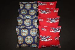 US Army Patriotic Cornhole Bags - Set Of 8