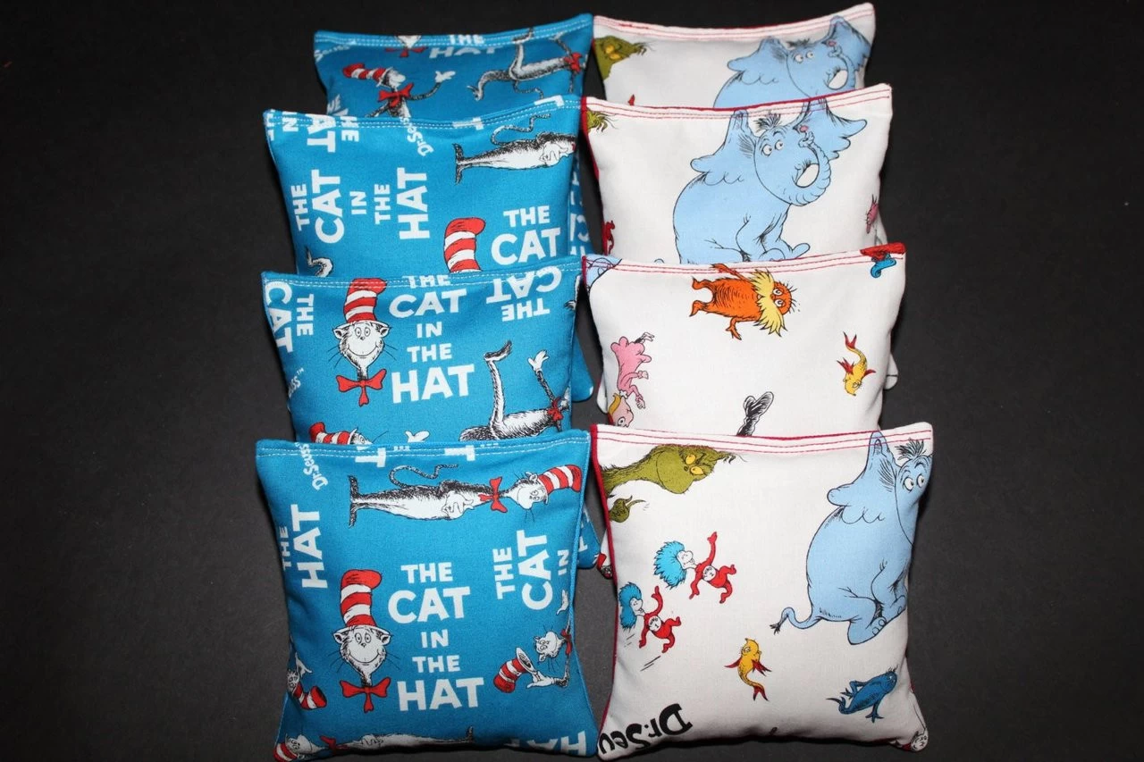 Dr. Seuss Cornhole Bags - Set Of 8 3 Dr. Seuss Cornhole Bags - Set Of 8