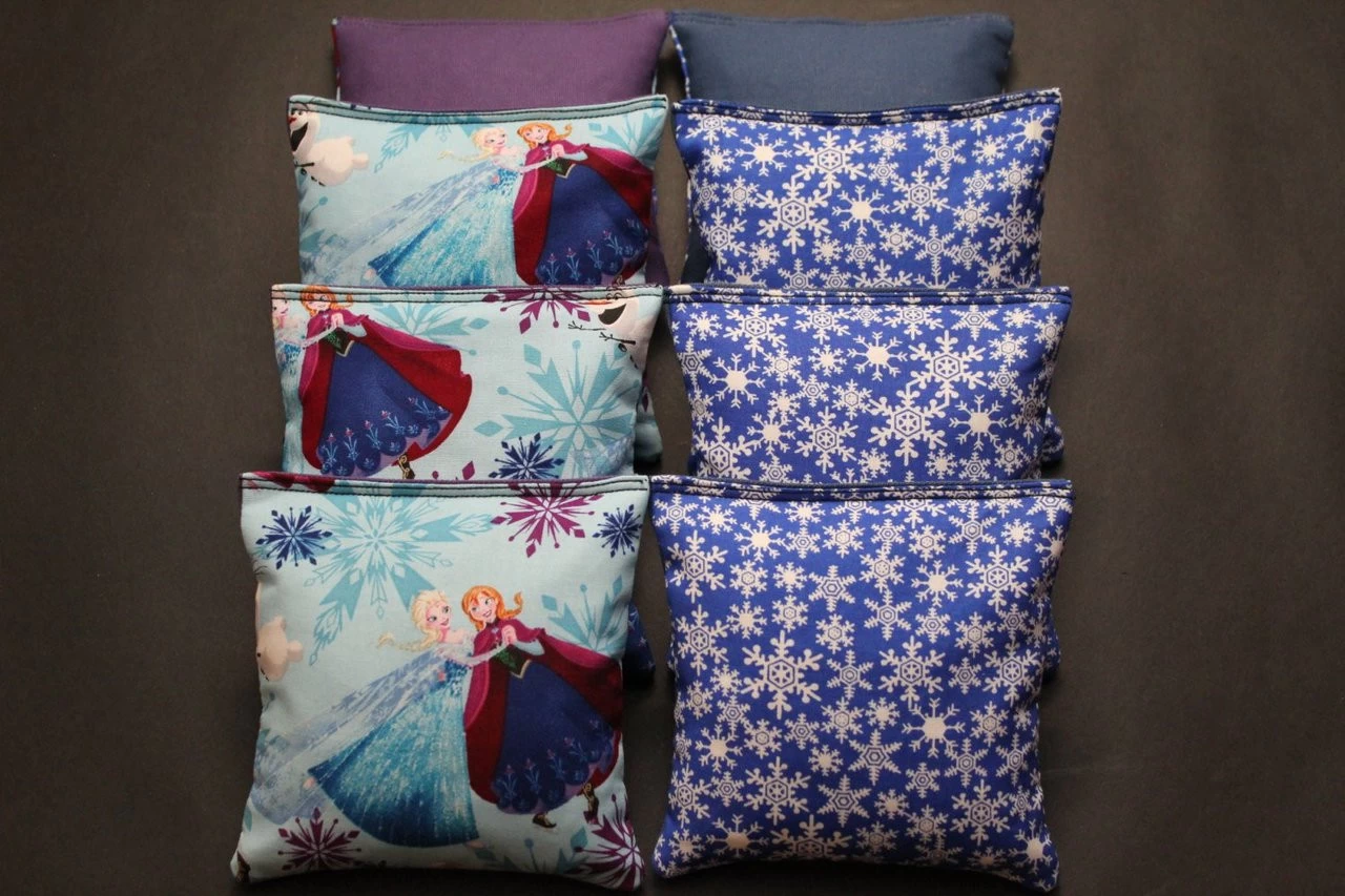 Frozen Cornhole Bags - Set Of 8 3 Frozen Cornhole Bags - Set Of 8