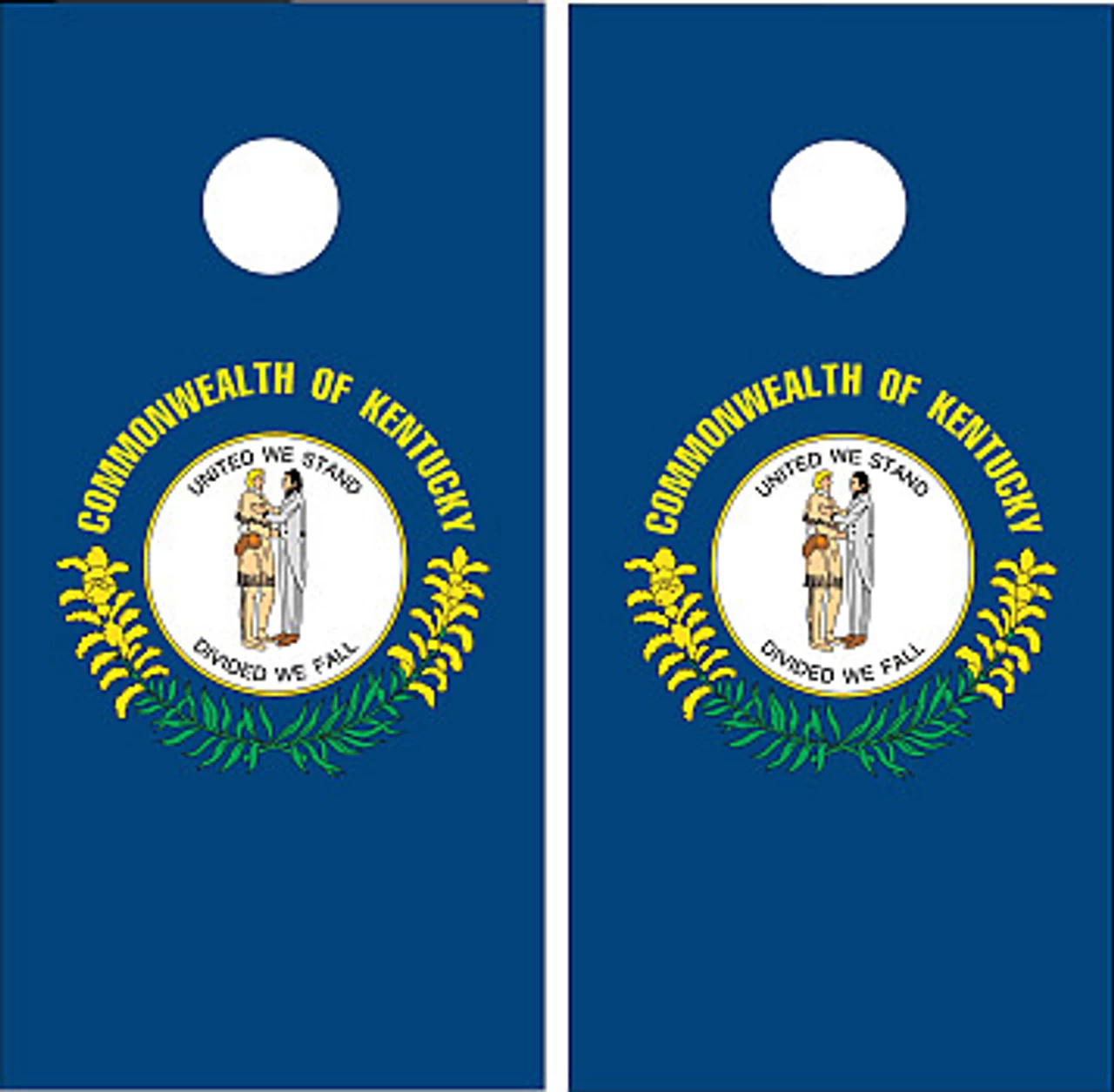 Kentucky Flag Cornhole Set With Bags 4 Kentucky Flag Cornhole Set With Bags - Image 2