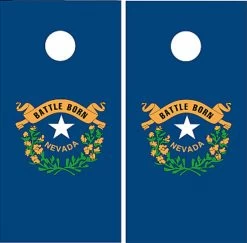 Nevada Flag Cornhole Set With Bags 5 Nevada Flag Cornhole Set With Bags -Pro Cornhole Shop nevada state flag cornhole game l 37495.1374271944