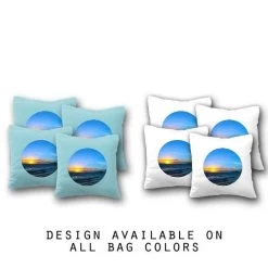 Ocean Cornhole Bags - Set Of 8