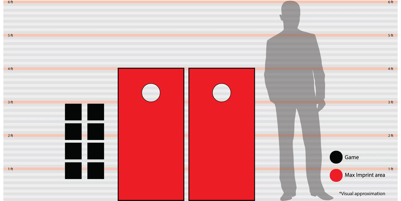 Custom Stained Cornhole Set With Bags 19 Custom Stained Cornhole Set With Bags - Image 17