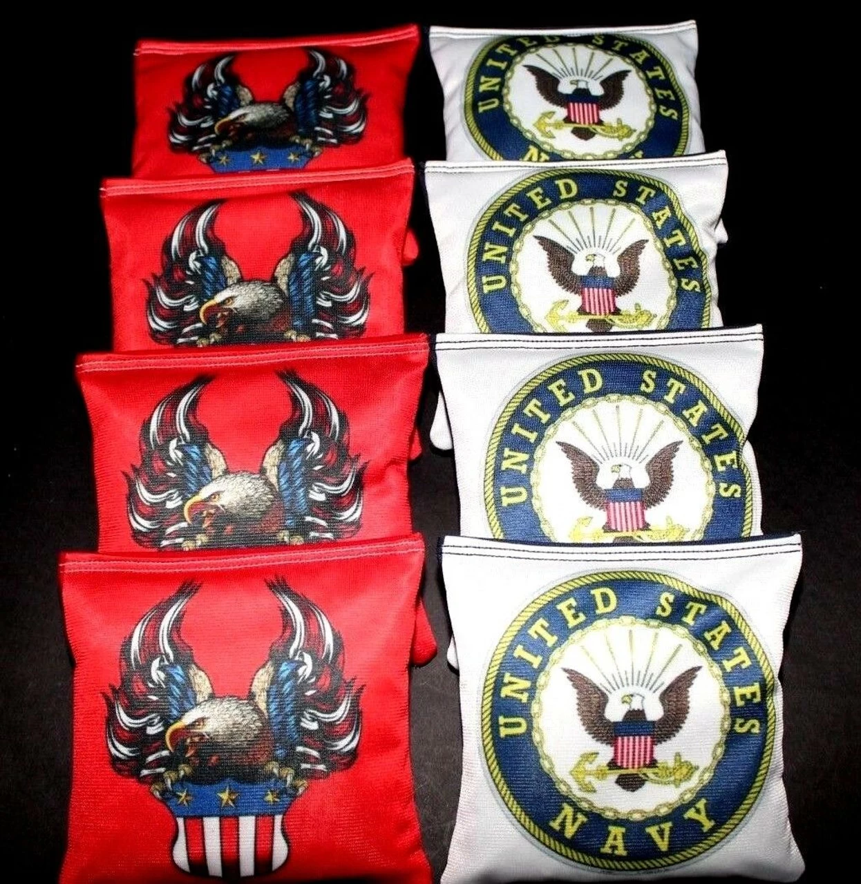 US Navy Cornhole Bags - Set Of 8 3 US Navy Cornhole Bags - Set Of 8